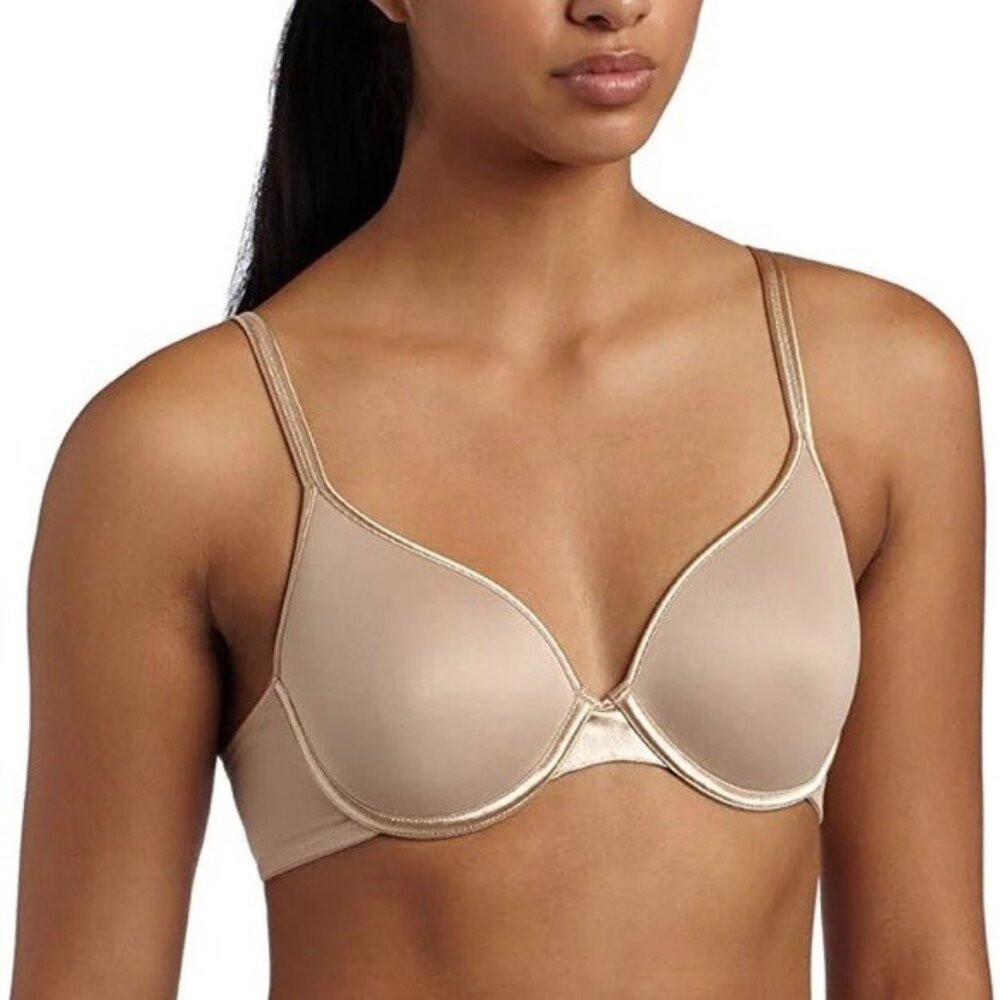 NATORI 7233495 736046 MEMORY ELEMENT Beige Tan SEAMLESS Bra 32DD
